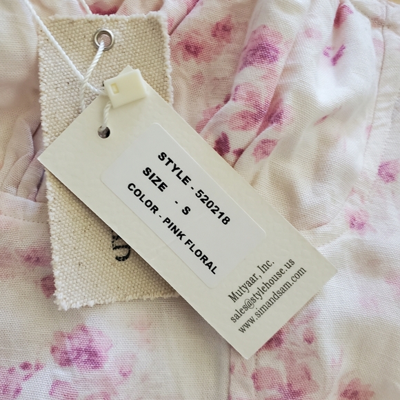 Sim & Sam Dress  


Chic Cream Floral Midi Dress Sz S - Picture 4 of 5